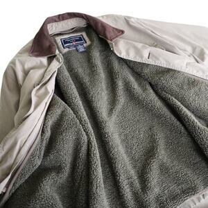 Free Country Mens Vintage Sherpa Lined Jacket Size XL Water Repellant Outerwear